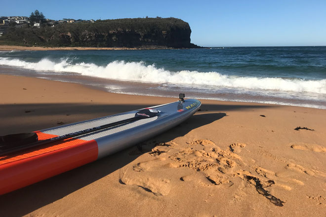 Naish Maliko am Strand