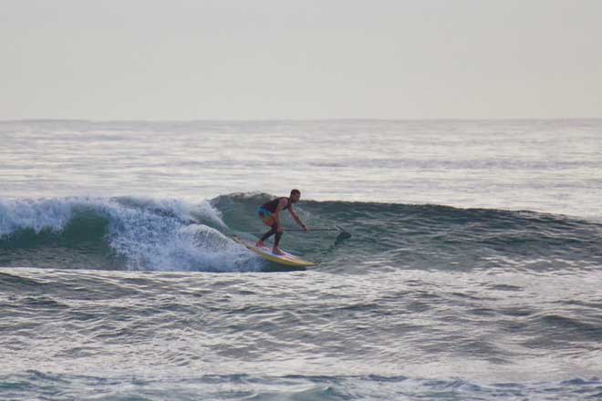 SUP Surf bei Sandpiles