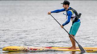 Am SUP Dragon Race Greifensee 2017